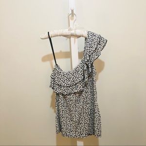 Old Navy One Shoulder Print Tank